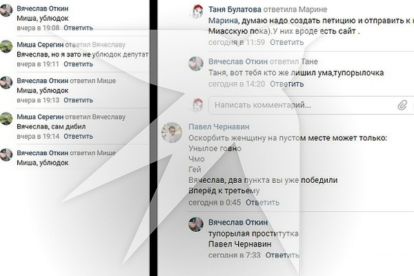 «Ты ублюдок, а ты — тупорылочка»: депутата из Челябинской области оштрафовали за неуважение к избирателям
